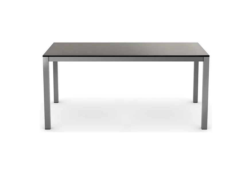 Urban Customizable Glass Top Ricard Table by Amisco at Esprit Decor Home Furnishings